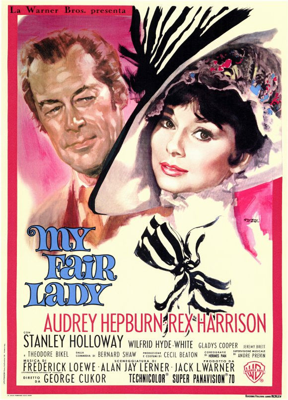 My Fair Lady Movie Poster Print - 11x17 | Posterazzi