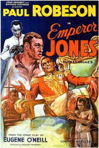 Emperor Jones Movie Poster Print showcasing classic film artwork.