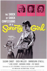 Sorority Girl Movie Poster Print showcasing vibrant college life.