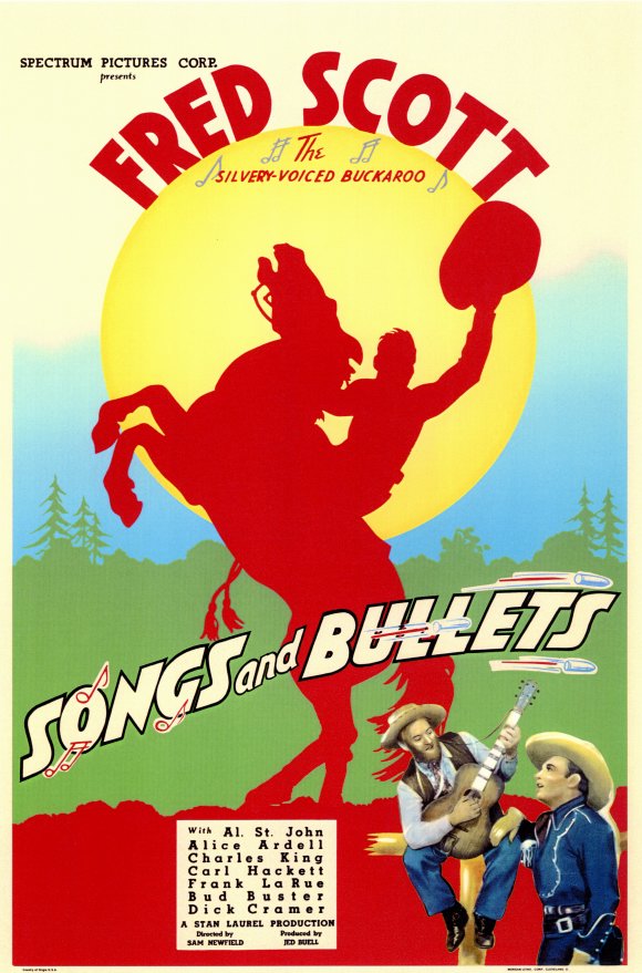 Songs and Bullets Movie Poster Print showcasing cinematic artwork.