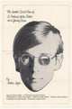The Portrait of the Artist as a Young Man Movie Poster Print