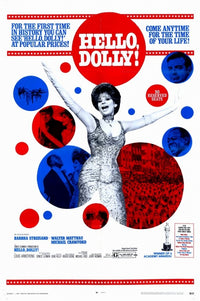 Hello Dolly Movie Poster featuring classic musical design.