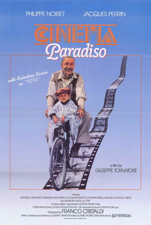Cinema Paradiso Movie Poster Print in 11 x 17 size.