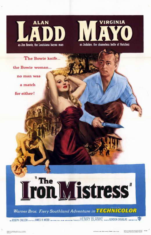 The Iron Mistress Movie Poster Print showcasing classic film art.