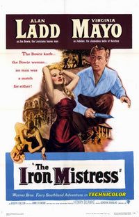 The Iron Mistress Movie Poster Print showcasing classic film art.