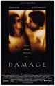 Damage Movie Poster Print featuring vibrant colors and striking visuals.