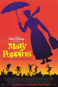 Mary Poppins Movie Poster Print - 11x17 Size