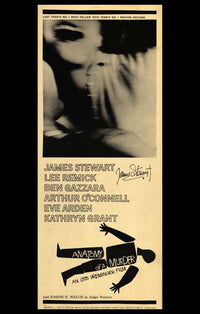 Anatomy of a Murder Movie Poster Print showcasing classic cinema.