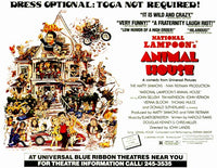 National Lampoon's Animal House Movie Poster Print featuring iconic scenes from the film