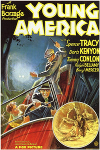 Young America Movie Poster Print showcasing vibrant cinematic art.