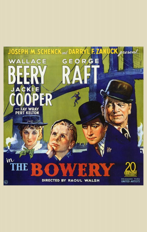 The Bowery Movie Poster Print showcasing urban life and nostalgia