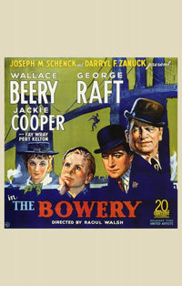 The Bowery Movie Poster Print showcasing urban life and nostalgia