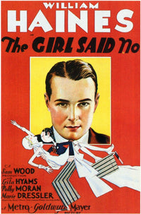 The Girl Said No Movie Poster Print showcasing vibrant colors and cinematic charm.