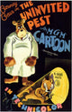 The Uninvited Pest Movie Poster Print featuring vibrant colors and playful design.