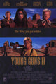 Young Guns 2 Movie Poster Print featuring iconic imagery from the film.