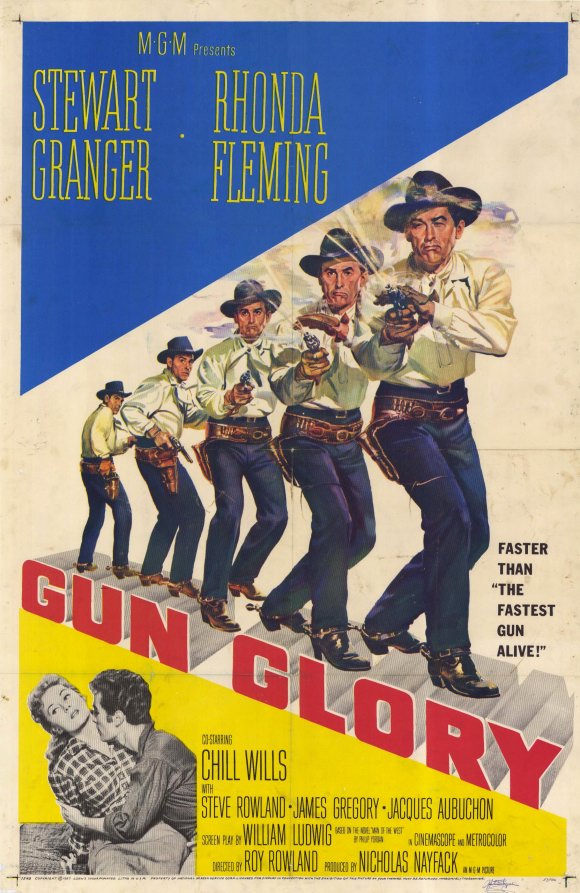 Gun Glory Movie Poster Print showcasing classic film art.