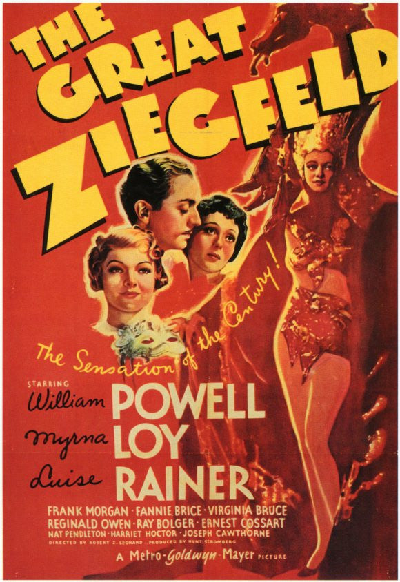 The Great Ziegfeld Movie Poster Print (11x17)