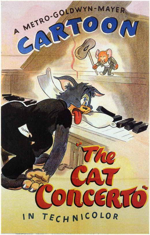 The Cat Concerto Movie Poster Print - 11x17