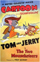 The Two Mouseketeers Movie Poster Print showcasing vibrant colors and classic animation.