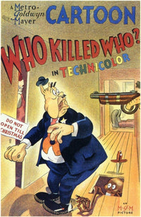Who Killed Who Movie Poster Print featuring dramatic cinematic artwork.