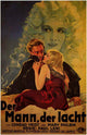 The Man Who Laughs Movie Poster with dramatic design and vintage charm.