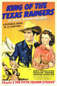 King of the Texas Rangers Movie Poster Print showcasing classic film imagery.