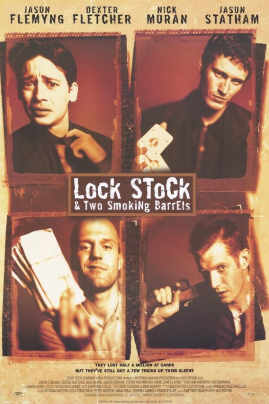 Lock, Stock and Two Smoking Barrels Movie Poster Print