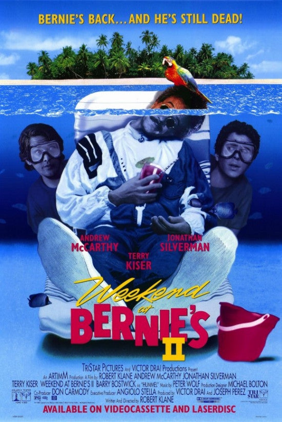 Weekend at Bernie's 2 Movie Poster Print (11x17) - Pop Culture Graphics