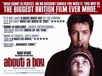About a Boy Movie Poster Print showcasing the film's charm.