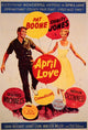 April Love Movie Poster Print featuring classic film romance.