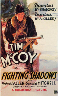 Fighting Shadows Movie Poster Print showcasing vibrant colors and cinematic design.