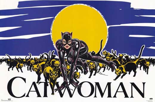 Batman Returns Movie Poster Print featuring iconic superhero imagery.