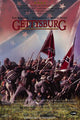 Gettysburg Movie Poster Print showcasing historical cinematic art.
