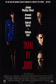 Trial by Jury Movie Poster Print featuring vibrant visuals and courtroom drama.