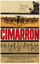 Cimarron Movie Poster Print featuring classic western film art.