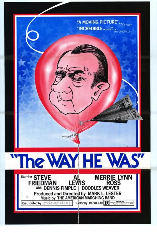 The Way He Was Movie Poster Print featuring classic cinema imagery.