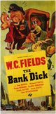 The Bank Dick Movie Poster Print featuring W.C. Fields in a classic comedy.