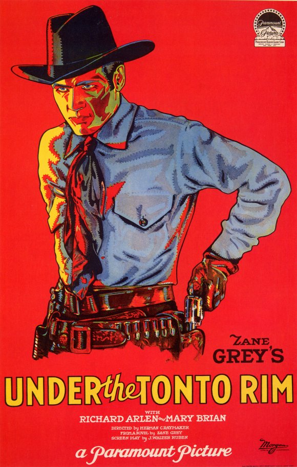 Under the Tonto Rim Movie Poster Print featuring vibrant colors and intricate details.