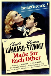 Made For Each Other Movie Poster Print showcasing romance and connection.