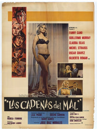 Cadenas del Mal Movie Poster Print showcasing vivid colors and dramatic imagery.