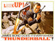 Thunderball Movie Poster Print featuring classic James Bond imagery.