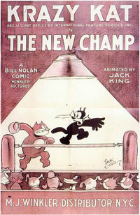 The New Champ Movie Poster Print showcasing vibrant colors and dynamic imagery.