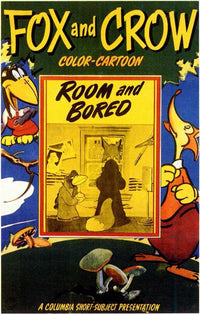 Room and Bored Movie Poster Print showcasing humor and entertainment.