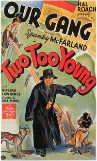 Two Too Young Movie Poster Print showcasing classic film imagery.