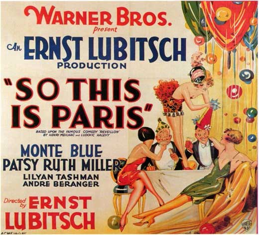 So This Is Paris Movie Poster Print showcasing classic cinema charm.
