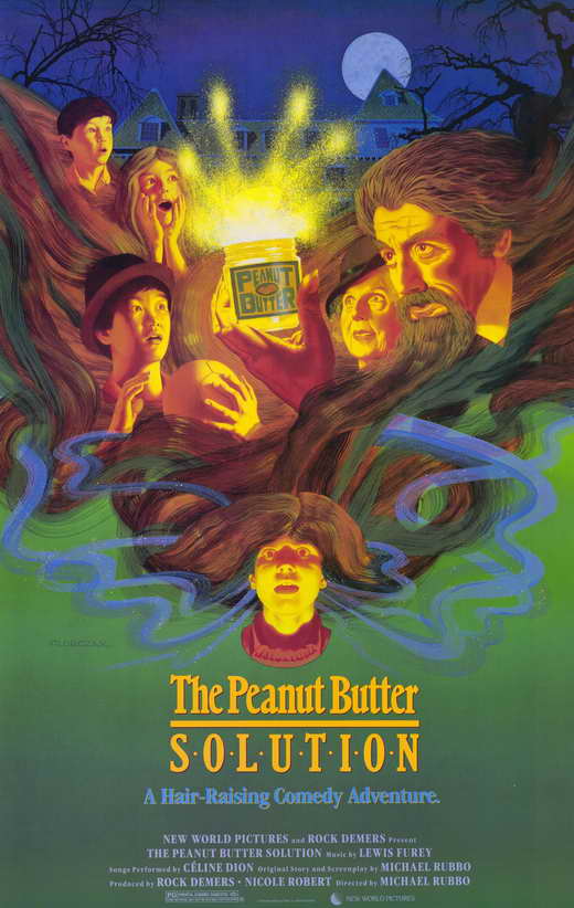 The Peanut Butter Solution movie poster print showcasing vibrant colors and nostalgic design.