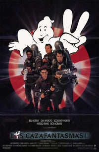 Ghostbusters 2 Movie Poster Print featuring iconic film imagery.