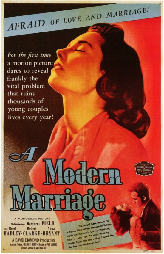 A Modern Marriage Movie Poster Print showcasing modern cinematic art.