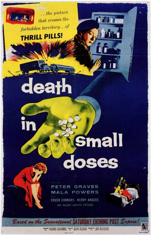 Death in Small Doses Movie Poster Print showcasing cinematic art.
