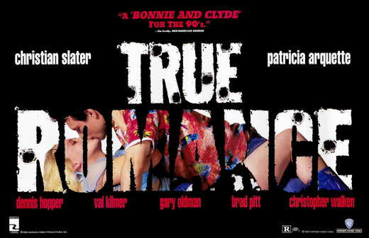 True Romance Movie Poster Print (11x17) | Posterazzi